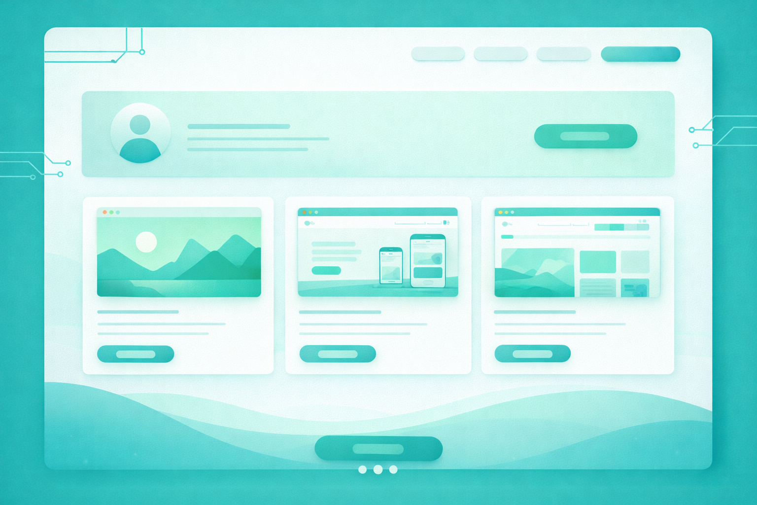 Aperçu d’un site vitrine moderne